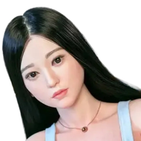 H797 Sex Doll Head-Silicone-obey your every command with its natural Korean beauty【Irontech Doll Head】