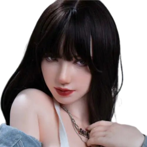 H814 Sex Doll Head-Silicone-Like a Thai pop star【Irontech Doll Head】