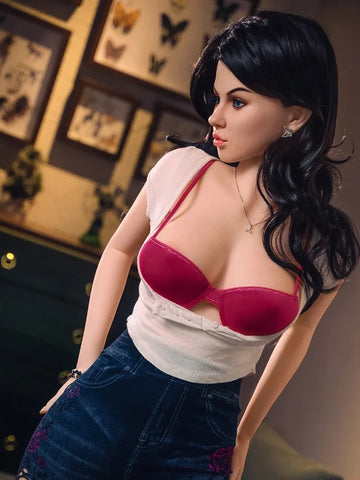 F1615-160cm/5ft3 C Cup Lifelike Silicone Head Sex Doll |Rosretty Doll