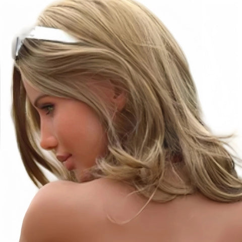 H974 Silicone Oral Sex Doll Head-Beach Beauty【Irontech Doll Head】