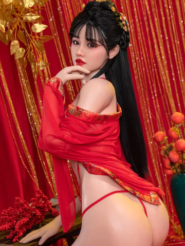 F2281-169cm/5ft5(36kg) C Cup Wushi Happy Year theme Silicone Chinese Sex Doll｜Starpery Doll