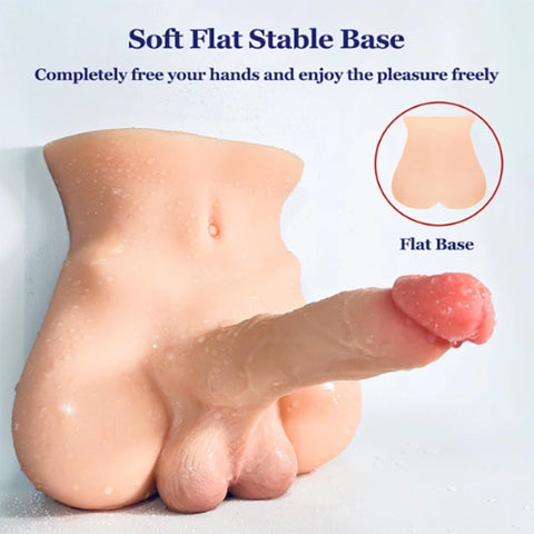 T261-5.73lb 3D Huge Penis Cheap Male Sex Dolls For Women Torso Dildo Adult Toys for Female Masturbation|QSX