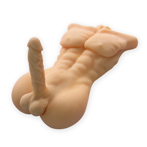 T527(15.4lb/53cm) Realistic Male Sex Dolls Torso Dildo For Women | JLY