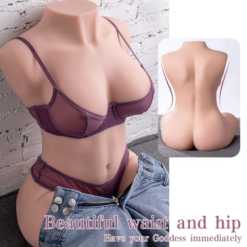 T520(43lb) Life-size Torso Sex Doll For Men|Realistic Torso Masturbator Toy