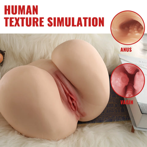 P572 (11.68lb) Huge Ass Sex Doll Torso Adult Robot Toy Male Masturbator