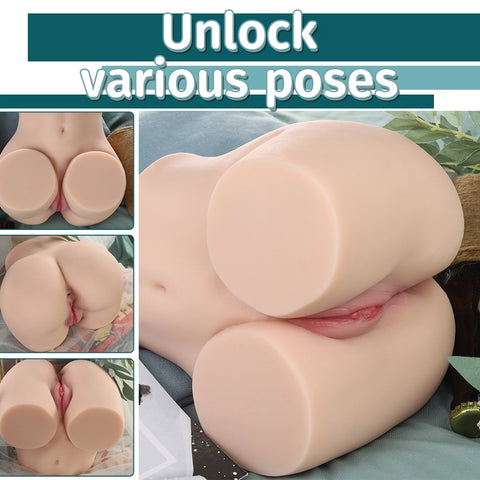 A574 (8.22lb)light weight sexy mini sex doll torso big ass