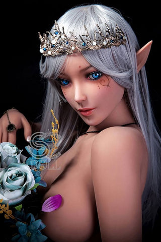 F852—150cm/4ft9-27kg Amanda E Cup Fansty Dark TPE Elf Anime Sex Doll | SE Doll