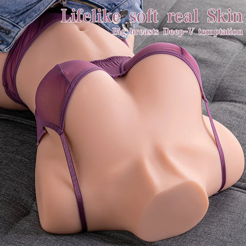 T520(43lb) Life-size Torso Sex Doll For Men|Realistic Torso Masturbator Toy