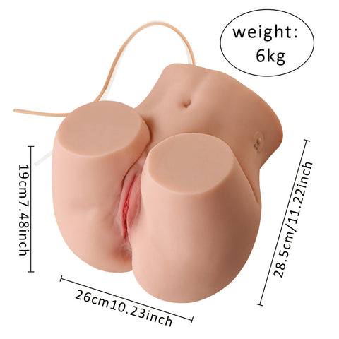 A536-(13.2lb)Sexy Ass Robot Torso with 3 functions:Sucking&Vibration&Exhaust