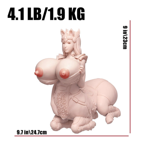 P70-4.1lb Tifa Centaur Double Channels Fake Pussy Anime Ona-hole Mini Hentai Fuck Toy | MRL