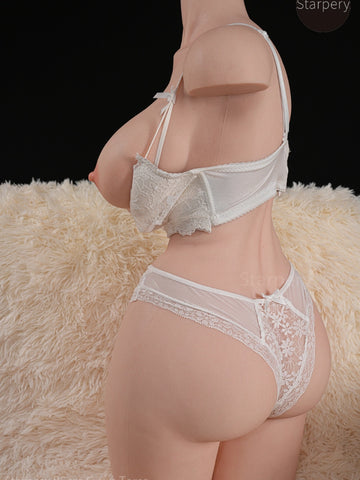 T708-(31.3lb/85cm)  G Cup Real Skin Texture Weight Reduction Torso Silicone Sex Doll Legs｜Starpery Doll