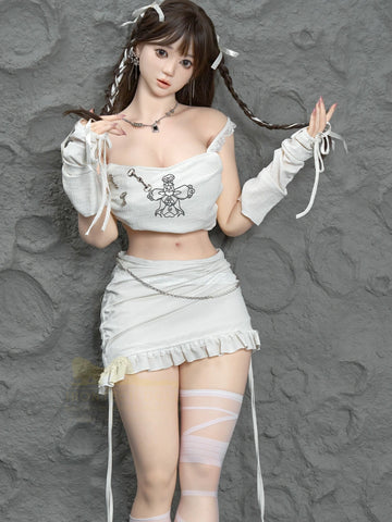 F2425- 158cm/5ft2 E Cup ROS Korean K-pop Girl Group Realistic Silicone Sex Doll | Wonder Dolly-Irontech Doll