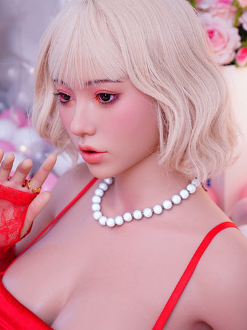 F5155-163cm D Cup White Cutie ROS Silicone Sex Doll | Galatea doll