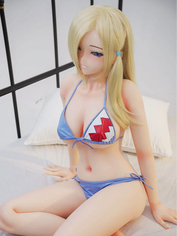 F4513-150cm(4ft9)-25kg Kasumi F Cup Silicone HHS Animes Mini Hentai Sex Doll | IROKEBIJIN Doll