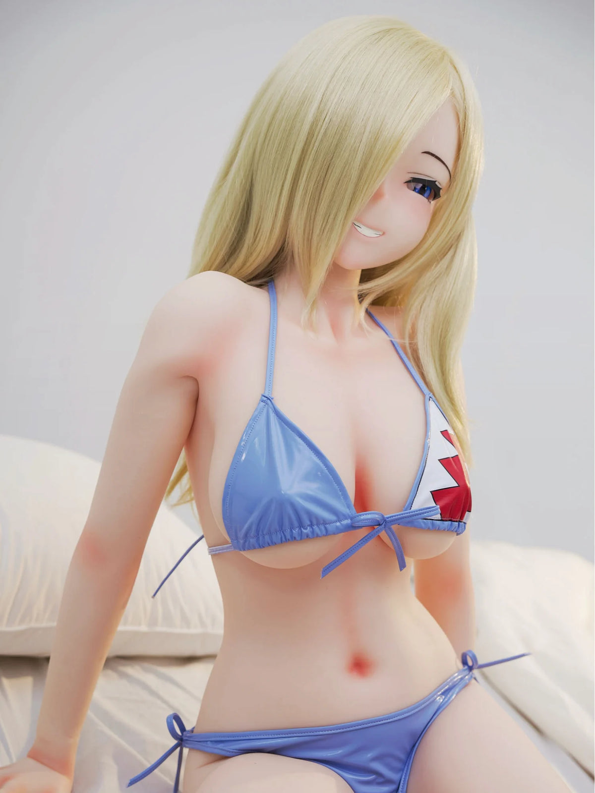 F4513-150cm(4ft9)-25kg Kasumi F Cup Silicone HHS Animes Mini Hentai Sex Doll | IROKEBIJIN Doll