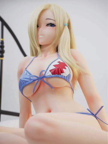 F4513-150cm(4ft9)-25kg Kasumi F Cup Silicone HHS Animes Mini Hentai Sex Doll | IROKEBIJIN Doll