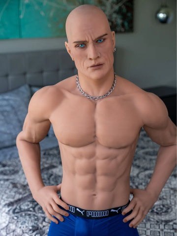 F1654-170cm/5ft7(40kg) Femboy Muscular Male TPE Sex Doll | Doll Forever