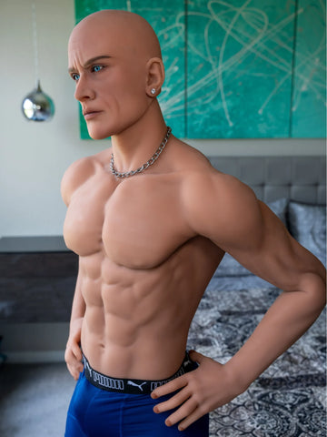 F1654-170cm/5ft7(40kg) Femboy Muscular Male TPE Sex Doll | Doll Forever