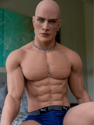 F1654-170cm/5ft7(40kg) Femboy Muscular Male TPE Sex Doll | Doll Forever