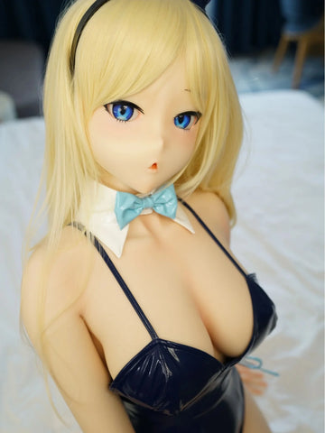 F4591-150cm(4ft9)-26kg Azuka F Cup Silicone HHS Animes Mini Hentai Sex Doll | IROKEBIJIN Doll