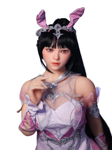 F610—Elida 150cm/4ft9 31kg Real TPE D Cup Cosplay Japanese Sex Doll|Jiusheng Doll