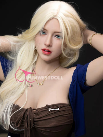 F1986K-157cm(5.2ft) G Cup Chloe Nerd  Realistic TPE Sex Doll｜Fun West Doll