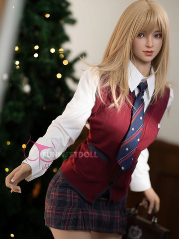 F2442-159cm(5.2ft)-37kg A Cup Alice Christmas TPE Sex Doll｜Fun West Doll