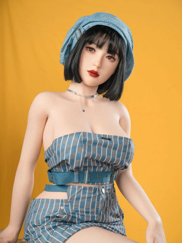 F632-Kyla 165cm/5ft4 Big Boobs Short Hair Silicone Sex Doll