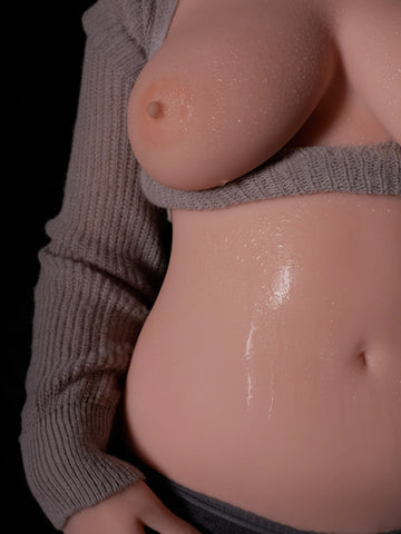 T909(72.8lbs)Cinnamon- TPE BBW Torso Sex Doll with Chubby Belly｜Cliamx Doll Classic