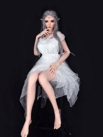 F1536-165cm(5ft4)-31.5kg Fantasy Full Silicone Sexy Anime Hentai Sex Dolls |Elsa Babe