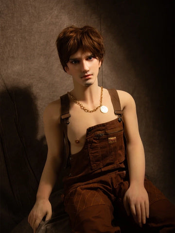 F113-175cm-58kg Gavin Melancholic uncle Femboy Male Sex Doll-qita doll