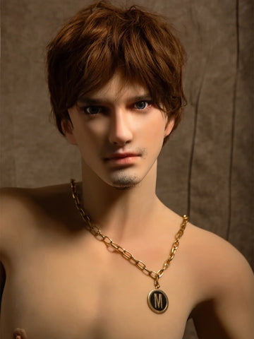 F113-175cm-58kg Gavin Melancholic uncle Femboy Male Sex Doll-qita doll