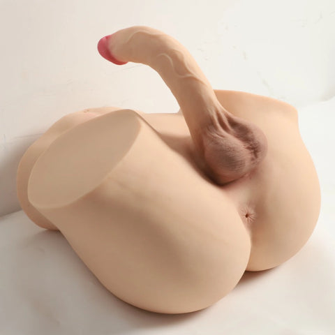 A558-Torso Doll With Big Dildo｜Male Torso Dildo Sex Toy