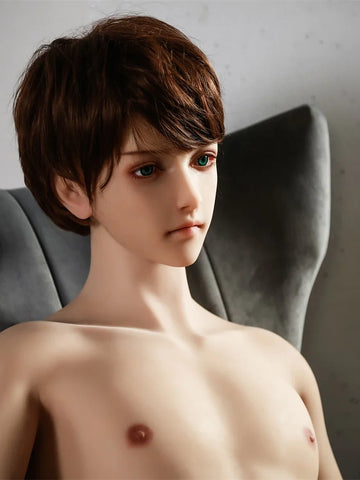 F110-165cm -37kg Finley Thin Face Shy Asian Teen TPE Male Sex Doll-qita doll