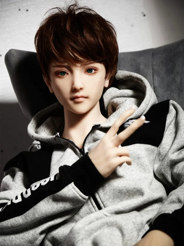 F110-165cm -37kg Finley Thin Face Shy Asian Teen TPE Male Sex Doll-qita doll