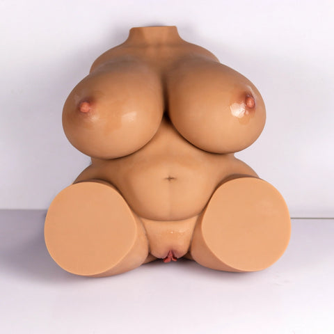 T201（21.38lb|33cm) BBW Fat Belly Lady Torso Sex Doll