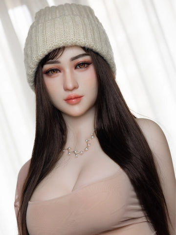 F3469-158cm(5f2)-33kg E Cup Medium breast Silicone Head Chinese Sex Doll| Aibei Doll