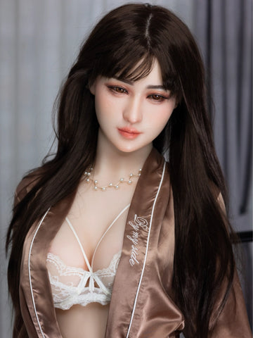 F3469-158cm(5f2)-33kg E Cup Medium breast Silicone Head Chinese Sex Doll| Aibei Doll