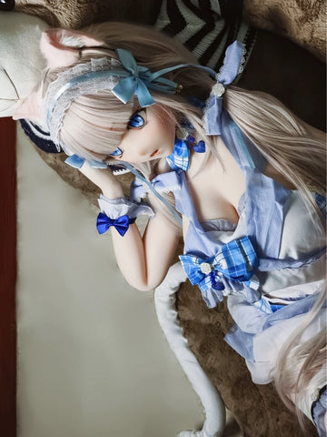 F5426-150cm/5ft-27.5kg Silicone Anime Hentai Sex Dolls | Elsa Babe