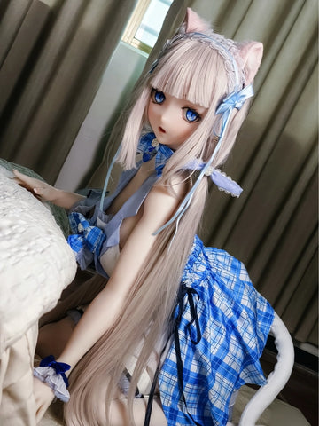 F5426-150cm/5ft-27.5kg Silicone Anime Hentai Sex Dolls | Elsa Babe