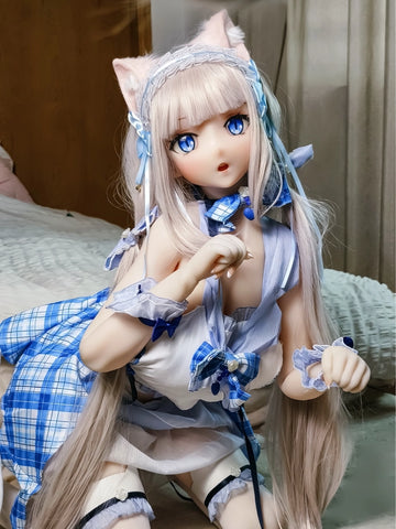 F5426-150cm/5ft-27.5kg Silicone Anime Hentai Sex Dolls | Elsa Babe