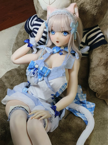 F5426-150cm/5ft-27.5kg Silicone Anime Hentai Sex Dolls | Elsa Babe