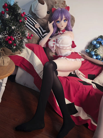 F5459-150cm/5ft-27.5kg Silicone Anime Hentai Sex Dolls | Elsa Babe