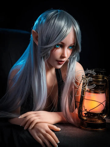 F361-150cm/4ft9-27kg Elsa E Cup Fansty Dark TPE Elf Anime Sex Doll | SE Doll