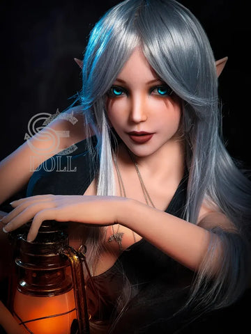 F361-150cm/4ft9-27kg Elsa E Cup Fansty Dark TPE Elf Anime Sex Doll | SE Doll