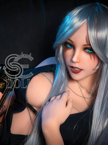 F361-150cm/4ft9-27kg Elsa E Cup Fansty Dark TPE Elf Anime Sex Doll | SE Doll