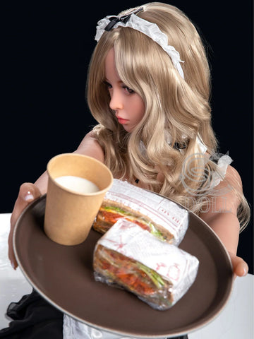 F912-161cm(5.1ft)-35kg Luis F Cup TPE Blonde Lolita Maid Anime 18s Sex Doll｜SE Doll