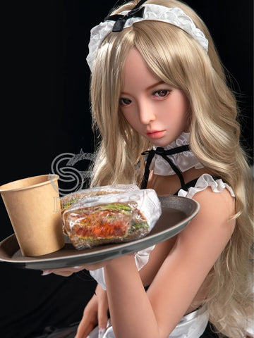 F912-161cm(5.1ft)-35kg Luis F Cup TPE Blonde Lolita Maid Anime 18s Sex Doll｜SE Doll