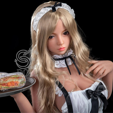 F912-161cm(5.1ft)-35kg Luis F Cup TPE Blonde Lolita Maid Anime 18s Sex Doll｜SE Doll