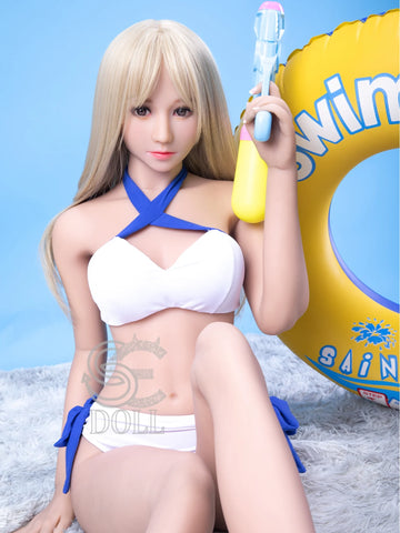 F3739-166cm(5ft5)-34.5kg Cynthia C Cup TPE Blonde European Anime Cute Lolita Sex Dolls|SE Doll